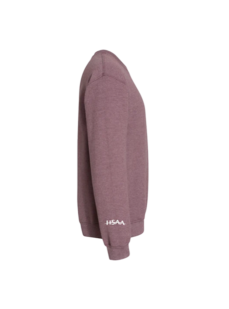 Crewneck - Heather Maroon