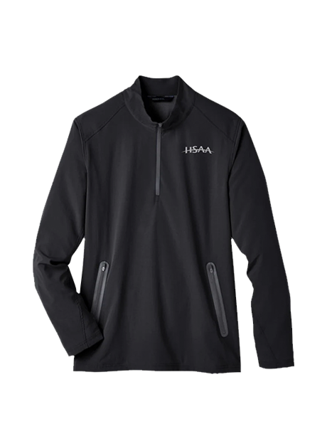 Men's Quest Stretch Quarter Zip - Black