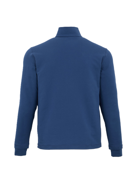 Men's Lyon Eco Stretch Knit Full Zip - River Blue