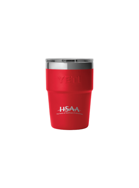 Yeti Rambler 16oz Stackable Cup - Rescue Red