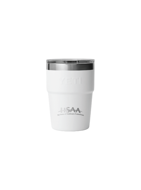 Yeti Rambler 16oz Stackable Cup - White