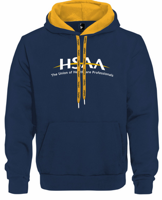 HSAA Unisex Contrast Hooded Sweatshirt