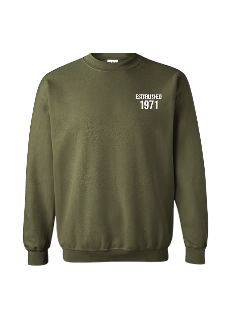 Crewneck - Military Green