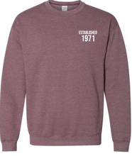 Crewneck Heather Maroon