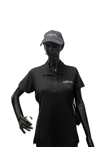 Women's - Black Polo Shirt