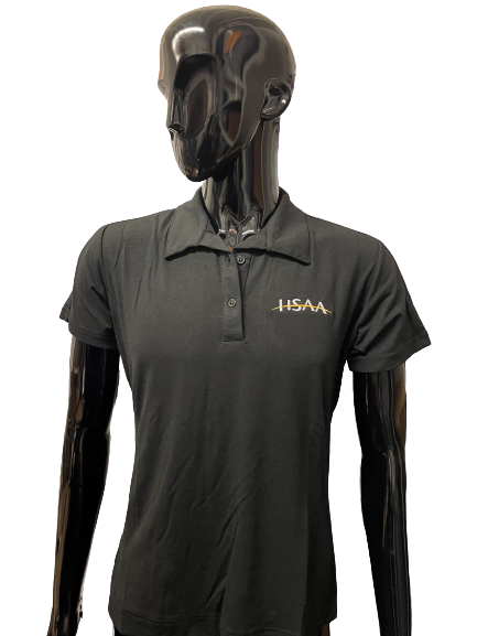 Men's Bamboo - Black Polo Shirt