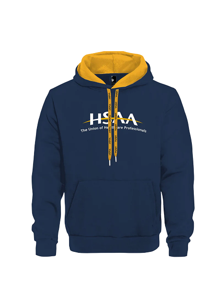 HSAA Unisex Contrast Hooded Sweatshirt