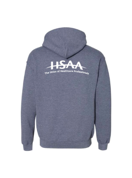 Heavy Blend Hooded Sweatshirt - Heather Dark Navy