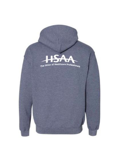 Heavy Blend Hooded Sweatshirt - Heather Dark Navy