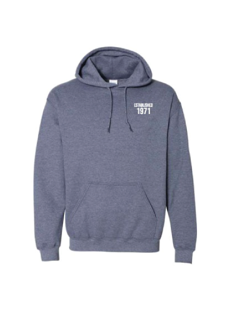 Heavy Blend Hooded Sweatshirt - Heather Dark Navy