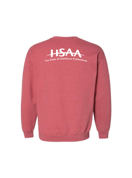 Crewneck - Heather Red