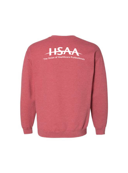 Crewneck - Heather Red