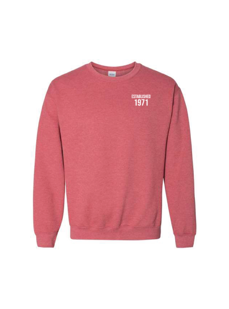 Crewneck - Heather Red