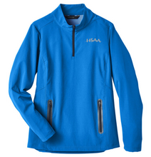 Ladies Quest Stretch Quarter Zip - Blue