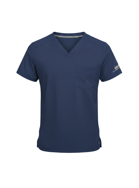 Men's Vibe Scrub Top - Navy