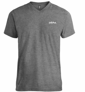 Men's Grey Vneck Tshirt