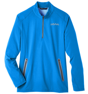 Men's Quest Stretch Quarter Zip - Blue