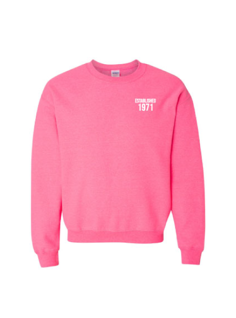 Crewneck - Safety Pink