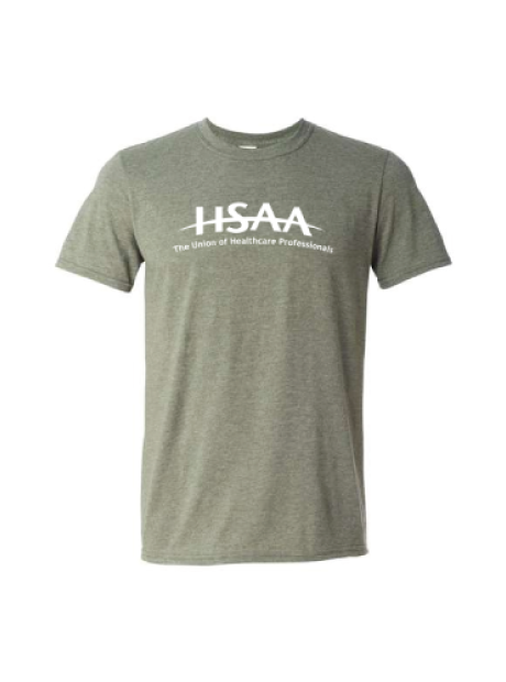 Unisex Softstyle Tshirt - Heather Military Green
