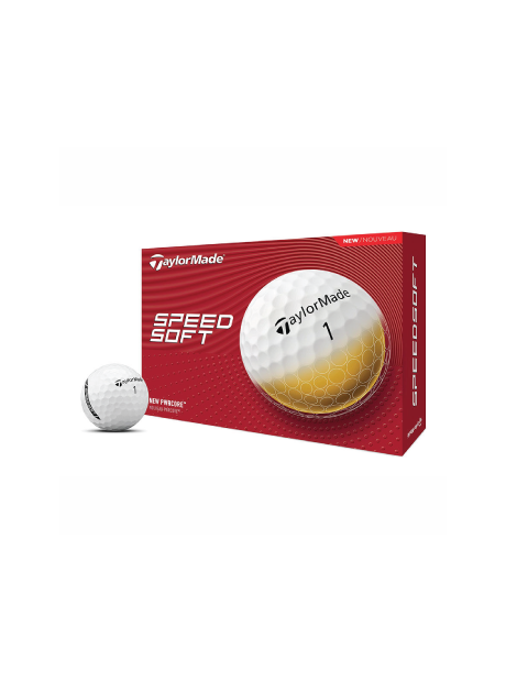 TaylorMade Speed Soft Golf Balls - Per Sleeve