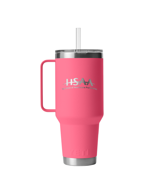 Yeti Rambler 1.2L Straw Mug - Tropical Pink