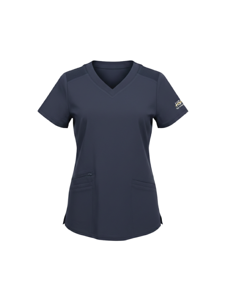 Women's Vibe Scrub Top - Navy