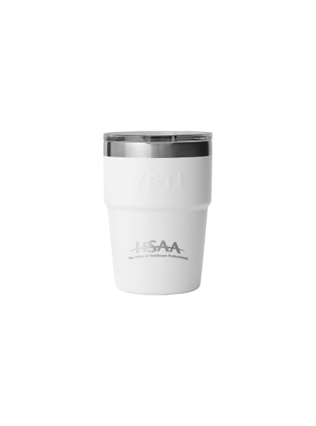 Yeti Rambler 16oz Stackable Cup - White