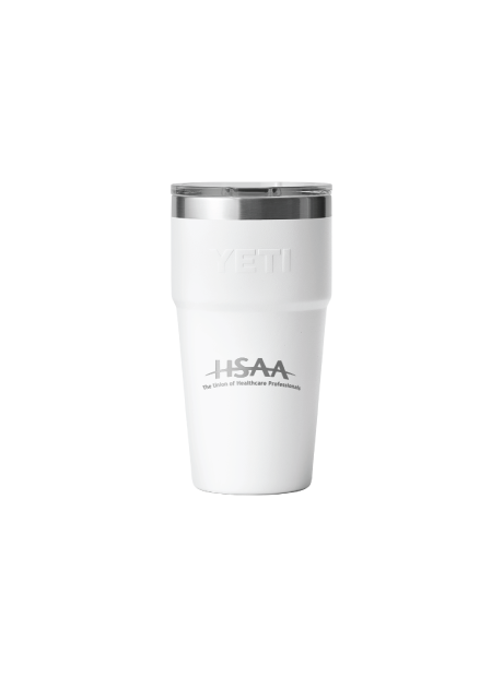 Yeti Rambler 20oz Stackable Cup - White