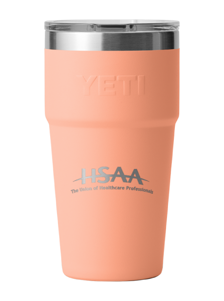 Yeti Rambler 591 ML Stackable Cup - Lowcountry Peach