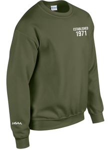 Crewneck Military Green