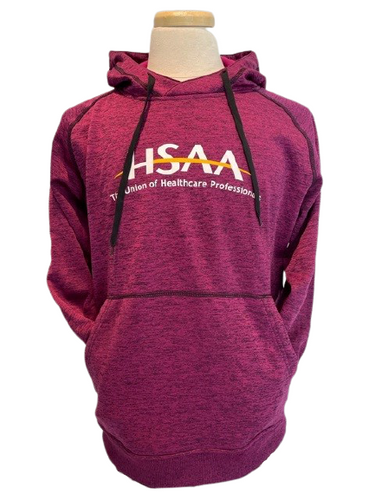 HSAA Pullover Hoodie - Plum *Only Size XS Left*